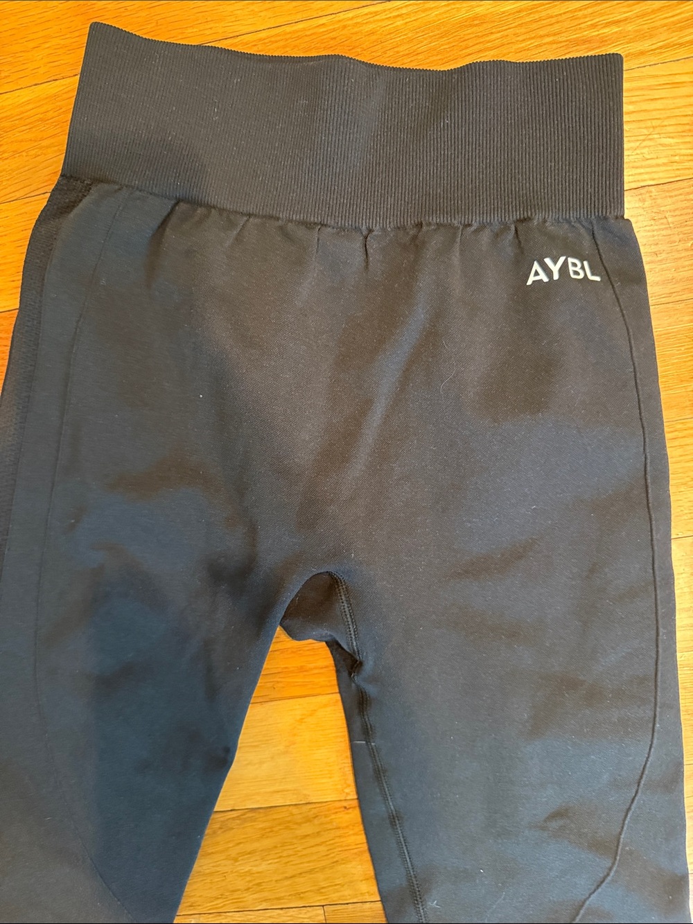 AYBL small Black High-Waist Active Leggings